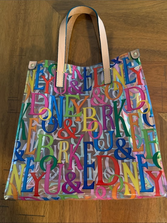 Dooney & Bourke Handbags - Dooney & Bourke Multicolor Printed Tote Bag